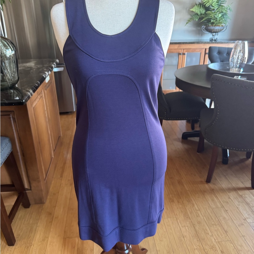 Purple Sleeveless Dress